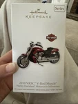 Hallmark Keepsake Ornament Harley Davidson 2010 Vrsc V-rod Muscle Motorcycle. Fixed Price $10.00.
