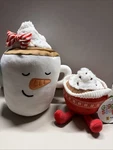 Hot Cocoa Mini Weight Stuff Plush Lot Pillowfort Gigglescope New Nwt. Fixed Price $40.00.
