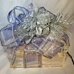 Glass Block Christmas Architectural Window Ice Cube Lights Silver Blue 20% Off. Fixed Price $17.99.