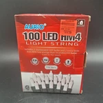 Aurio String Cool White Holiday Lights Green Wire Led Indoor/outdoor 33FT. Fixed Price $9.95.
