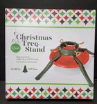 Jack-post Powder-coated Red & Green Steel 4-LEGS Christmas Tree Stand For Up To. Fixed Price $23.99.