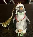 Lenox American By Design Realistic Penguin Christmas Ornament 4" New Box Nib. Fixed Price $32.99.
