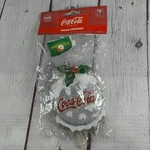 Kurt Adler Coca Cola Ornament Gray Bottle Cap Ice Cycles Retro Classic Xmas. Fixed Price $20.93.