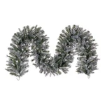 Vickerman 9' Green Frosted Douglas Fir Artificial Unlit Garland. Fixed Price $82.79.