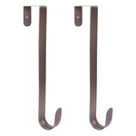 2 Pcs 15"WREATH Hanger For Front Door - Large Metal Hook Christmas Over The. Fixed Price $25.40.