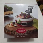 St. Nicholas Square Christmas Traditions Dip Mix Set W/santa Boot Spreader Nib. Fixed Price $14.56.