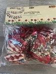 Cracker Barrel Countdown Christmas Advent Stocking (24) Garland- New-nib. Fixed Price $60.00.