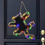 National Lampoon's Christmas Vacation Holiday Decor Wooden Wreath With Light,.... Fixed Price $30.20.