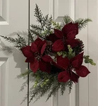 Christmas Wreath Decoration (16 X ) By Bloom Room-red. Fixed Price $9.33.