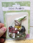 Darice Mini Accents Line Resin Gnome, Ladybug & Toadstool Figure Fairy Garden. Fixed Price $11.99.