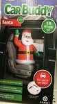 Santa Car Buddy Airblown Inflatable 3 Ft Gemmy Auto Use Only Fun Novelty Prank. Fixed Price $37.90.