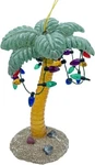 Palm Tree Christmas Tropical Coastal Beach Ornament With Xmas Lights. Fixed Price $11.99.