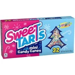32 - Sweetarts Christmas Mini Candy Canes Punch, Apple & Cherry Ind. Wrapped. Fixed Price $8.25.