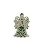 Lenox Christmas Ornament Angel With Holly Berry Dress. Fixed Price $19.99.