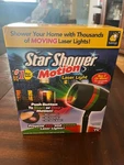 New Telebrands Bulbhead Star Shower Motion Laser Lights Projector (10639-6). Fixed Price $30.00.