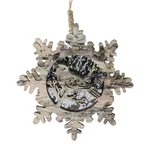 Northlight 6" Nature's Luxury Pre-lit Snowflake With Bird Christmas Ornament. Fixed Price $19.49.