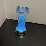 Gerson 13 Lighted Angel Water Lantern Snow Globe With Continuous Swirling. Fixed Price $100.00.