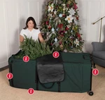 7.5-12 Ft Treekeeper Christmas Storage Upright Duffel Bag SB-40018-GRN-CSCO. Fixed Price $69.95.