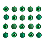 Nearly Natural Holiday Christmas 20 Count 3IN. Shatterproof Ornament Set With.... Fixed Price $35.37.