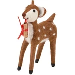 Primitives By Kathy Christmas Fawn Deer Wreath Felt Critter Holiday Decor Mouse. Fixed Price $16.19.