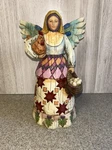 Jim Shore Angel Of Faithfulness 2002 Heartwood Creek 108918 Hen & Eggs. Fixed Price $14.99.