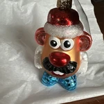 Old World Christmas Mr. Potato Head Glass Ornament Inch 44200. Fixed Price $26.75.