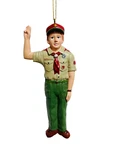Kurt Adler 6" Boy Scouts Of America Oath Christmas Holiday Ornament W0329 New. Fixed Price $9.95.
