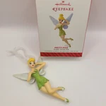 Tinkerbell Pretty Pixie Hallmark Christmas Ornament 2014 Disney Peter Pan. Fixed Price $13.94.