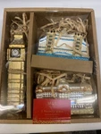 Marks & Spencer Home Glass Ornaments London Bridge Big Ben Buckingham Palace. Fixed Price $15.00.