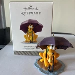 2015 Shower Season Pluto Hallmark Keepsake Christmas Ornament Disney (o). Fixed Price $10.00.
