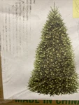 National Tree Company 9FT.DUNHILL Fir Hinged W/ Clear Lights. Fixed Price $305.99.