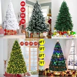 4/5/6/7FT White/green Spruce Realistic Artificial Holiday Christmas Tree W/stand. Fixed Price $49.67.