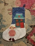 Kurts Adler 1980 Vintage Yarn Hair Doll Christmas Stocking Cottagecore Farmhouse. Fixed Price $8.27.