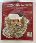 Telco Talking Santa Musical 1991 Motion Activated Wall Christmas Works Vintage. Fixed Price $25.98.