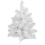 Northlight 18" Pre-lit Snow White Artificial Christmas Tree Multi-color Lights. Fixed Price $31.49.