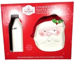 Holiday Time Serving Set Milk Jug & Plate Santa Claus Christmas New. Fixed Price $15.00.