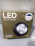 Meilo Creation Led Spot Light 4 Pack Battery Operated. Fixed Price $19.89.