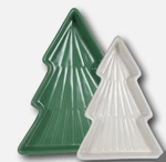 New Hallmark Christmas Tree Shaped Nesting Serving Plates Candy Nuts Snacks 2023. Fixed Price $22.00.