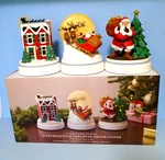 Hallmark Night Before Christmas 3 Interactive Tabletop Decorations Light Sound. Fixed Price $89.99.