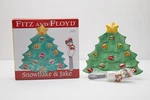 Fitz And Floyd Snowflake & Jake Christmas Holiday Snack Plate Spreader 2009. Fixed Price $13.78.