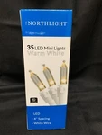 Northlight White Wire 35 Mini Lights Warm Bulbs Christmas. Fixed Price $5.95.