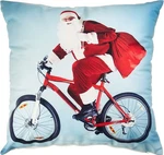 Seasonal Xmas Christmas Holiday Santa Claus Decorative Accent Throw Pillow Cover. Fixed Price $16.00.
