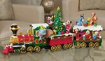 New Disney Animated Christmas Holiday Train With Lights And Music Costo 1601406. Fixed Price $198.00.