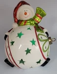 Home Reflections Snowman Luminary Flameless Led Candle Ornament Colorchange Lite. Fixed Price $24.99.