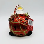 Home Reflections Luminary Flameless Candle With Timer Santa Christmas Ball New. Fixed Price $20.99.