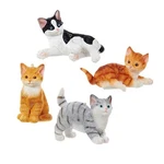 Kurt Adler Cat Ornament Set Of 4. Fixed Price $35.78.