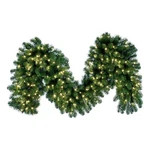 Vickerman 9'X24" Grand Teton White Led Artificial Christmas Garland In Green. Fixed Price $187.02.