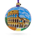 Colosseum, Rome, Italy Glass Ball Ornament 4 Inches. Fixed Price $27.30.