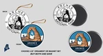Arches National Park Ornament / Magnet Set - Collectible Utah Vacation Nps Gift. Fixed Price $8.99.