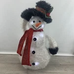 Snowman Led Light Battery Operated Enchanted Steel Wire Christmas Decor 21. Fixed Price $20.00.
